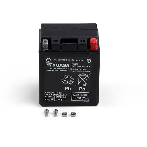 Yuasa 1986-1990 Yamaha FJ1200 AGM Maintenance-Free Battery Image 1