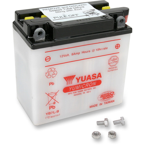 Yuasa 1977 Yamaha XS360-2 Conventional Battery Image 1