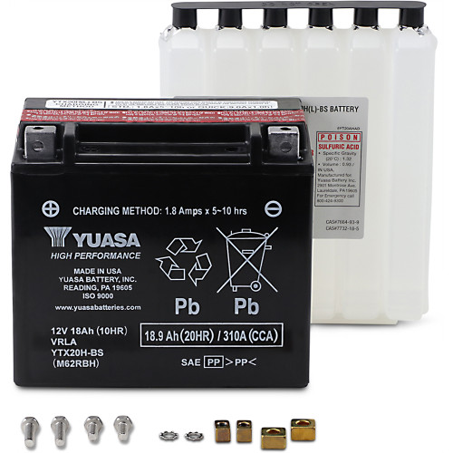 Yuasa 2021-2022 Honda ADV150 High Performance AGM Maintenance-Free