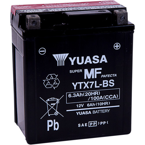 Yuasa 1994 Suzuki RV 125 Tracker AGM Maintenance-Free Battery Image 1