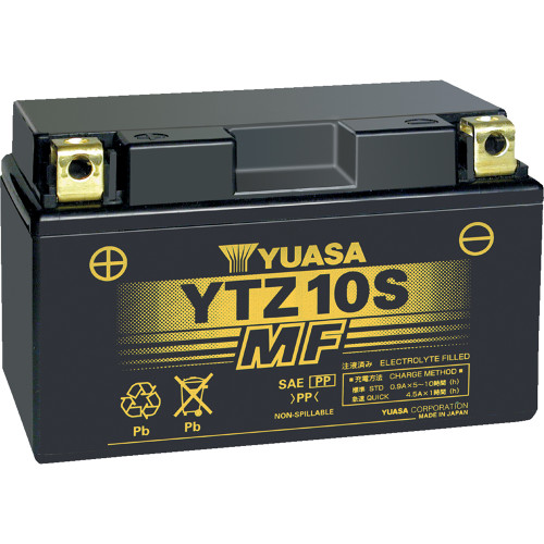 Yuasa 2007-2010 Aprilia SXV 450 High Performance AGM Maintenance-Free Battery Image 1