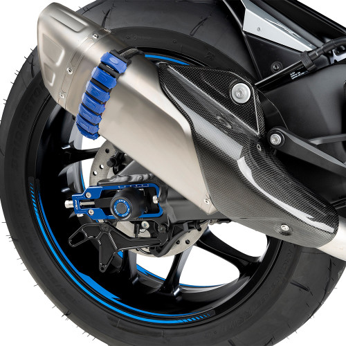 Puig Exhaust Protector Blue
