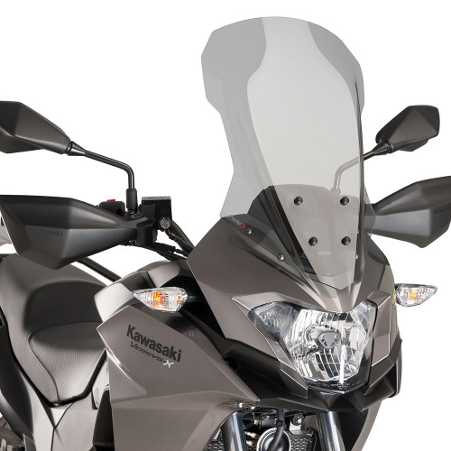 Puig Touring Windscreen Kawasaki Versys-X 300 / Adventure / Urban 17-23 Smoke