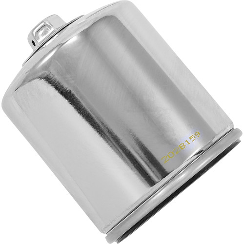 HiFloFiltro 1984-1988 Harley-Davidson FXRS Low Glide Performance Oil Filter - Chrome Image 1