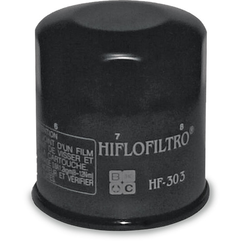HiFloFiltro 1988-1998 Honda VFR750F Oil Filter - Black Image 1