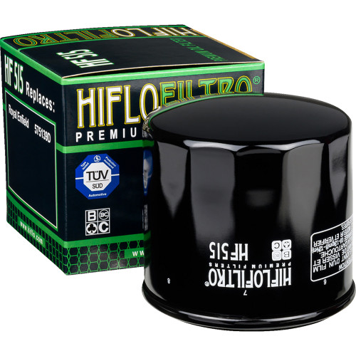 HiFloFiltro 2019-2024 Royal Enfield Continental GT 650 Oil Filter - Black Image 1