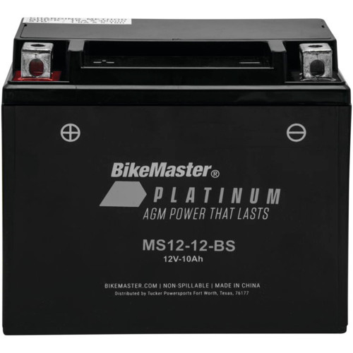 maabee1203 BikeMaster Kawasaki ZX600E Ninja ZX-6 93-02 AGM Platinum Battery