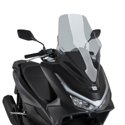Puig V-Tech Line Touring Windshield Honda PCX 125 2025 Smoke
