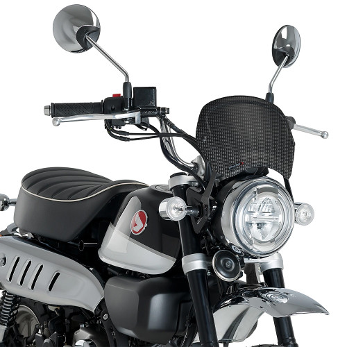 Puig ABS Front Plate Honda Monkey 19-26 Carbon Look