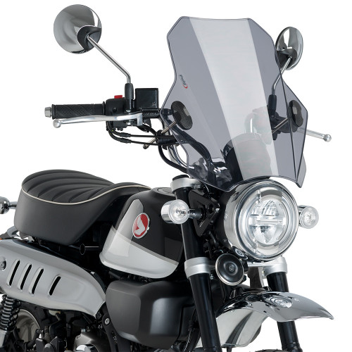 Puig BAT Windshield Honda Monkey 19-26 Smoke