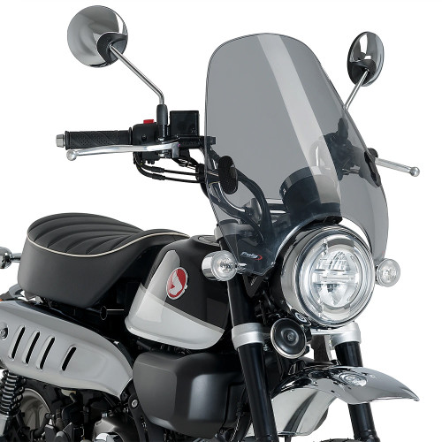 Puig Custom II Windshield Honda Monkey 19-26 Smoke