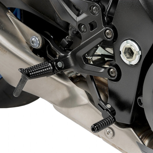 Puig Adjustable Rear Brake Pedal Suzuki GSX-S1000 22-26 Black