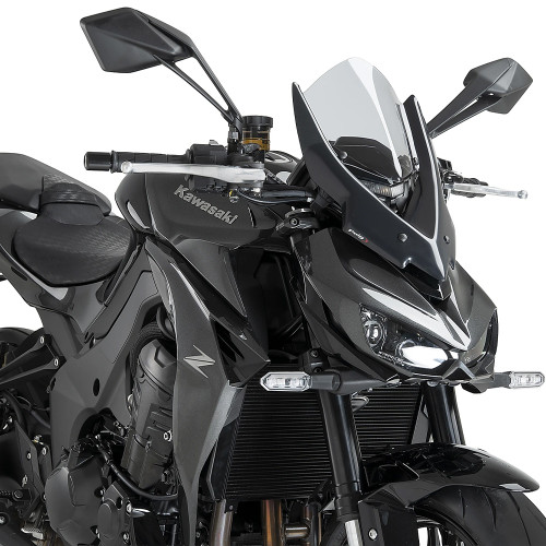 Puig New Generation Touring Windshield Kawasaki Z1000 2014-2020 Puig New Generation Touring Windshield Kawasaki Z1000 2014-2020