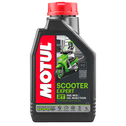 Motul Scooter Expert Synthetic Blend 2T Engine Oil 1 Liter