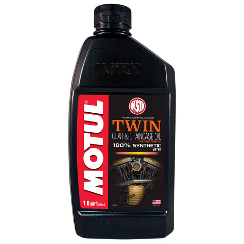 Motul V-Twin Synthetic Gear and Chaincase Oil 1 US Quart