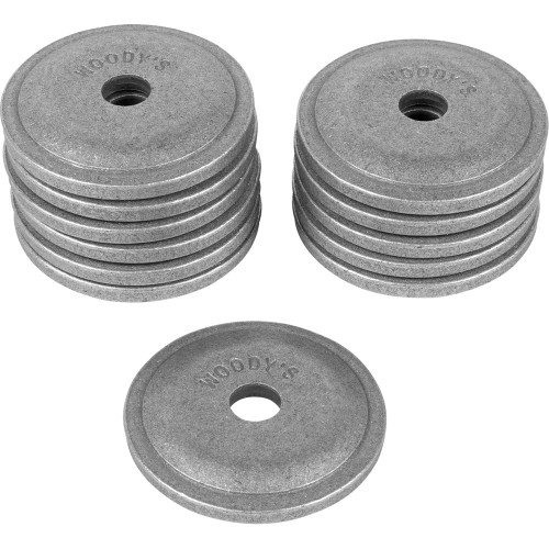 Woody's Grand Digger Support Plates Natural Round 12 Pack