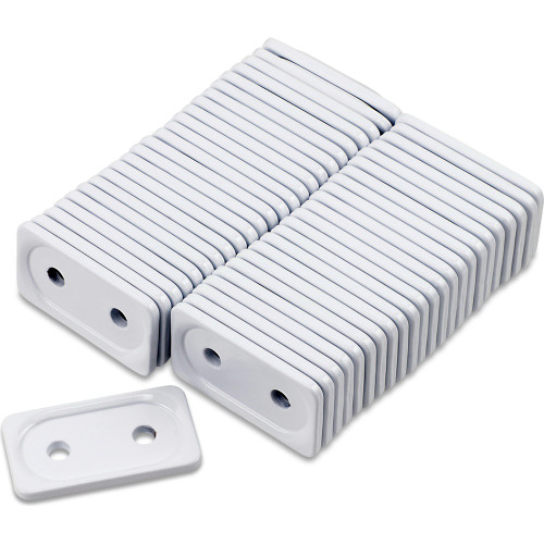 Woody's Grand Digger Support Plates Powder Coated / White Double 48 Pack