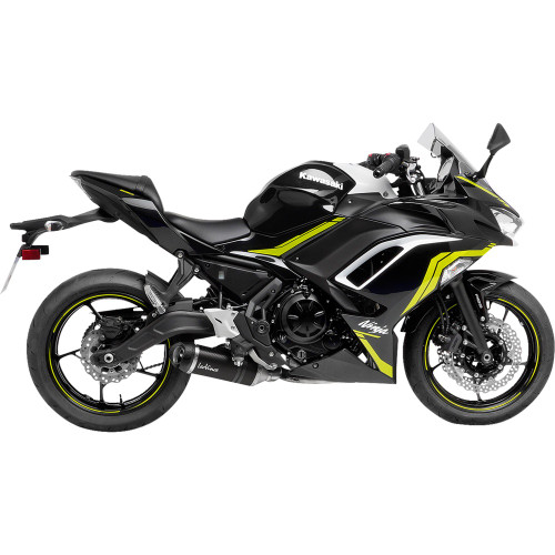 Leo Vince 2021-2022 Kawasaki EX650 Ninja 650 ABS LV One EVO Exhaust System Black