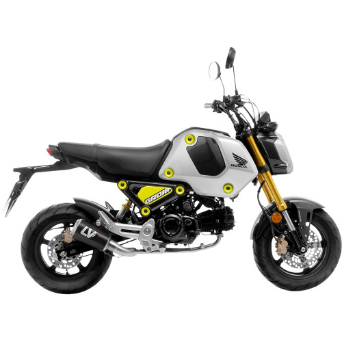 Leo Vince 2024 Honda Grom ABS LV-10 Exhaust System Black Full System