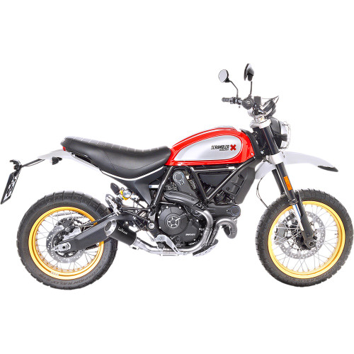 Leo Vince 2017-2022 Ducati Scrambler Desert Sled LV-10 Black Edition Slip-On Muffler