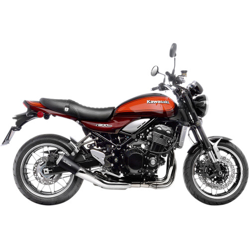 Leo Vince 2018-2025 Kawasaki ZR900 Z900RS CAFE LV-10 Black Edition Slip-On Muffler