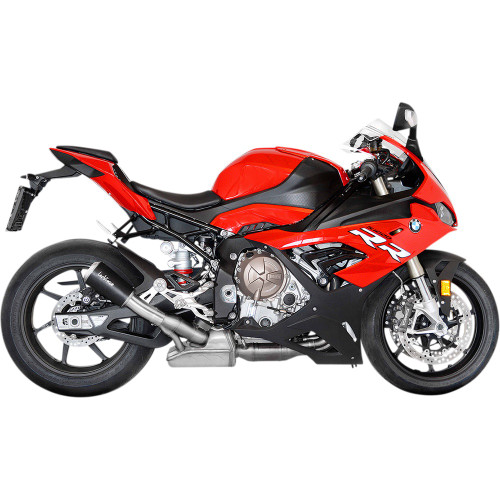 Leo Vince 2019-2022 BMW S 1000 RR ABS LV-10 Slip-On Muffler Black / Shot Blast