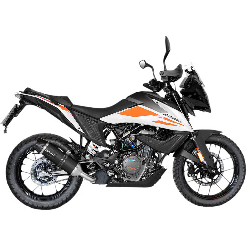 Leo Vince 2020-2024 KTM 390 Adventure LV One Evo Slip-On Muffler Slash-Cut