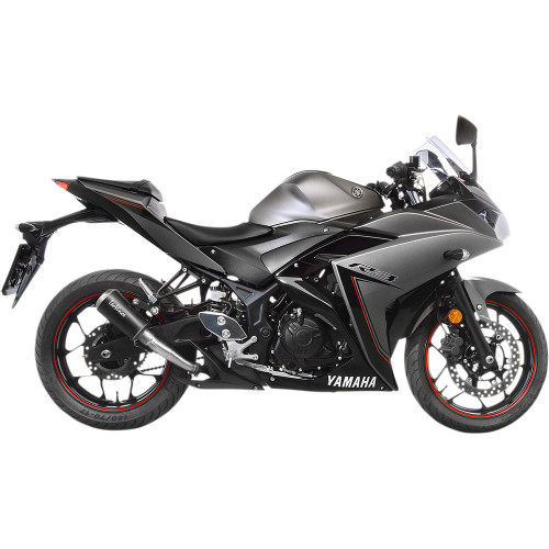 Leo Vince 2015-2026 Yamaha YZF-R3 LV-10 Slip-On Muffler Carbon Fiber