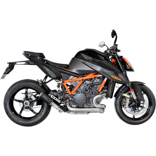 Leo Vince 2022-2023 KTM 1290 Super Duke R EVO LV-10 Slip-On Muffler Ceramic-Coated / Matte Black