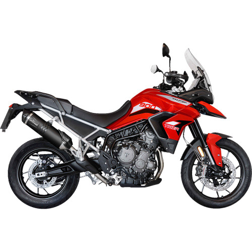 Leo Vince 2020-2023 Triumph Tiger 900 GT LV One Evo Black Edition Slip-On Muffler