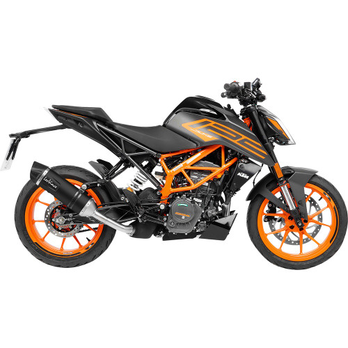 Leo Vince 2021 KTM 125 Duke LV One EVO Slip-On Muffler Stainless Steel