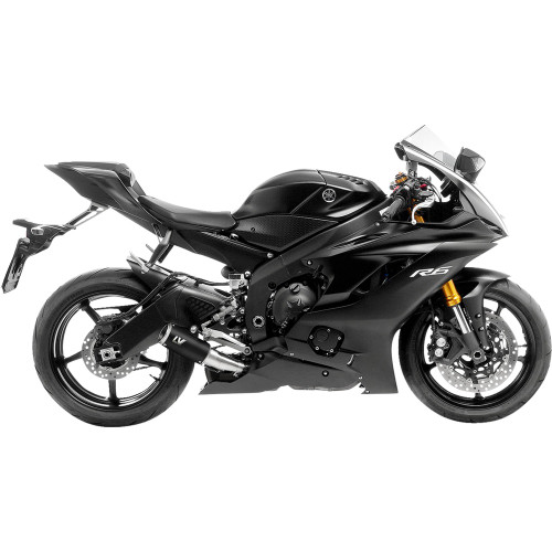 Leo Vince 2006-2020 Yamaha YZF-R6 LV Corsa Slip-On Muffler LV-Corsa Black