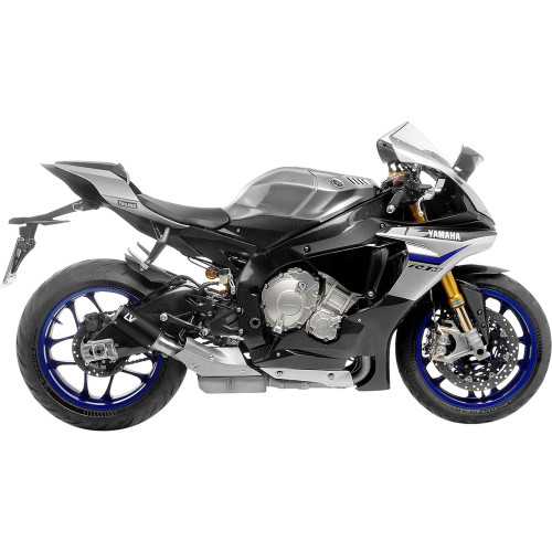 Leo Vince 2015-2026 Yamaha YZF-R1 LV Corsa Slip-On Muffler Shot Blast