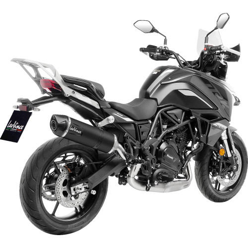 Leo Vince 2024 Benelli TRK 702X LV One EVO Slip-On Muffler Black / Matte