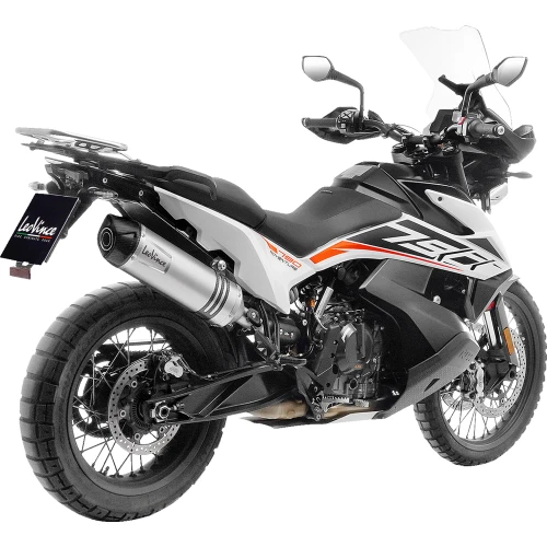 Leo Vince 2021-2023 KTM 890 Adventure LV One EVO Slip-On Muffler Standard Finish
