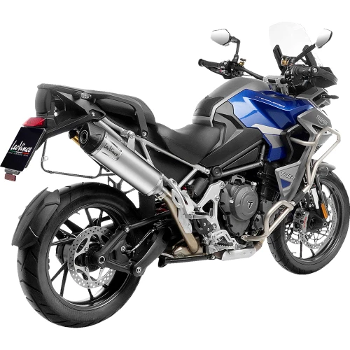 Leo Vince 2022-2025 Triumph Tiger 1200 GT Explorer LV One Slip-On Muffler