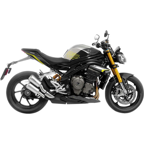 Leo Vince 2021 Triumph Speed Triple RS LV-10 Slip-On Muffler