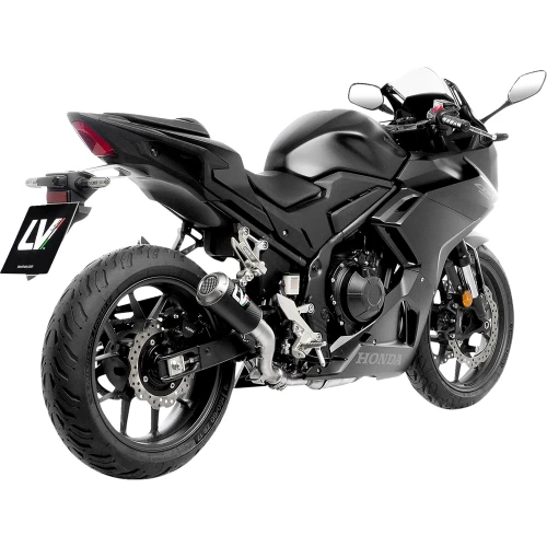 Leo Vince 2024-2025 Honda CB500F ABS LV-10 Slip-On Muffler Black / Matte
