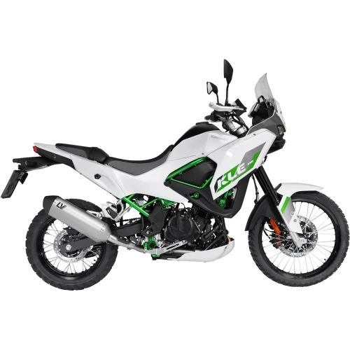 Leo Vince 2026 Kawasaki KLE500 LV-14 Slip-On Muffler Natural