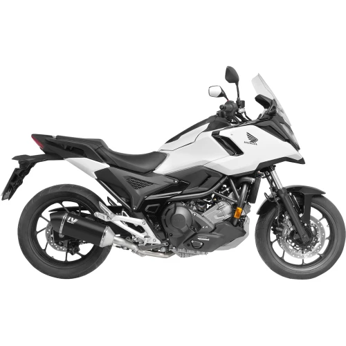 Leo Vince 2021-2026 Honda NC750X DCT LV-14 Slip-On Muffler Black / Ceramic