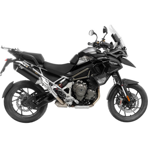 Leo Vince 2022-2025 Triumph Tiger 1200 GT Explorer LV-14 Slip-On Muffler Black / Ceramic
