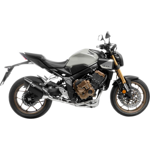Leo Vince 2019-2025 Honda CBR650R ABS LV-14 R Exhaust System LV-14 R Black Edition Stainless Steel