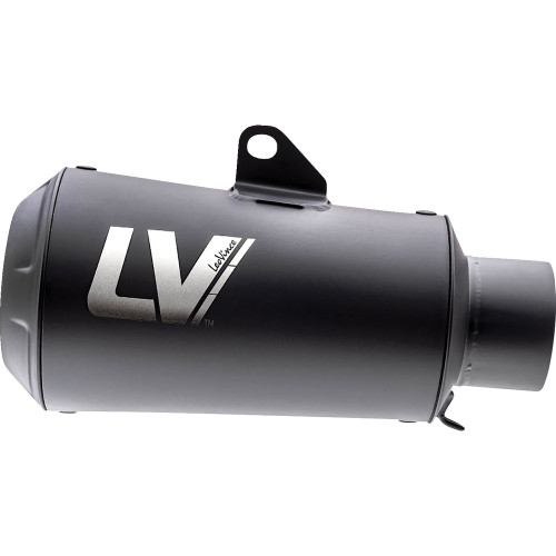 Leo Vince Universal LV-10 Full Black Slip-On Muffler
