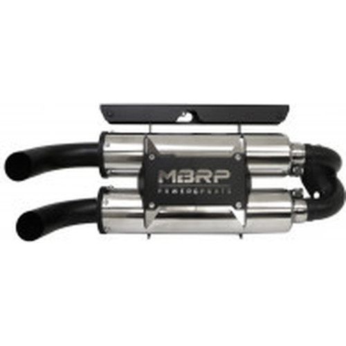 MBRP 2017 Polaris RZR XP 1000 LE Gold Matte Metallic EPS Power Tech 4 Muffler