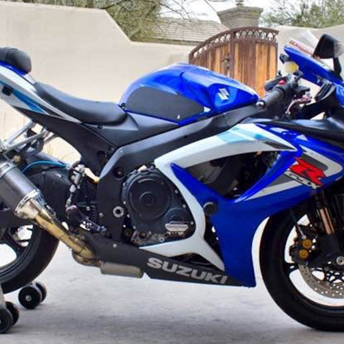 TechSpec Suzuki GSX-R600 2006-2007 Tank Grip - Sportbike Track Gear
