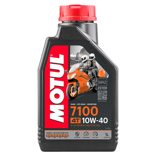 Motul 7100 20W50 Synthetic Ester 4T Motorcycle Oil - Sportbike