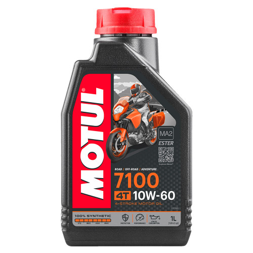 Motul 7100 15W50 Synthetic Ester 4T Motorcycle Oil - Sportbike