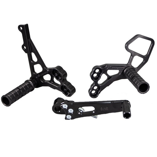 7-8回使用138cm RIDE RAPTURE×FLUX GU15 XSサイズ Woodcraft Suzuki GSXR 750 2011-2026 Rearsets Basic Kit