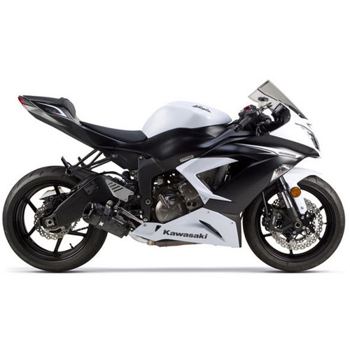 Two Brothers Kawasaki ZX6R 2013-2026 M-2 Black Series Slip-On