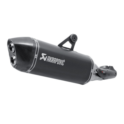 BMW R1200GS Akrapovic HP マフラー本体 BMW R 1200 GS 2017-2018 Exhaust AKRAPOVIC Titanium Black S